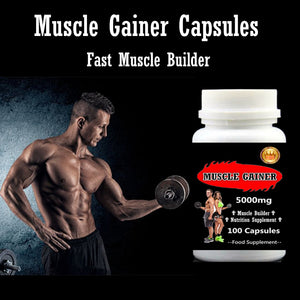 Whey Protein Muscle Gainer Capsules 500mg x 100pcs Fast muscle builder nutrition supplement 100% Safy Free Shipping