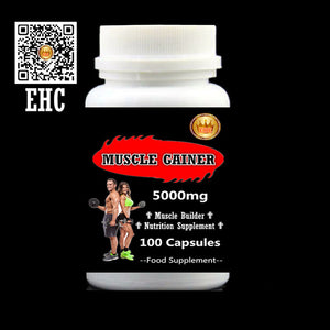 Whey Protein Muscle Gainer Capsules 500mg x 100pcs Fast muscle builder nutrition supplement 100% Safy Free Shipping