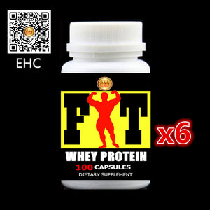 Whey Protein Capsules - (100pcs/bottle) for Add weight and Fast muscle builder,nutritions and fitness supplement Free shipping