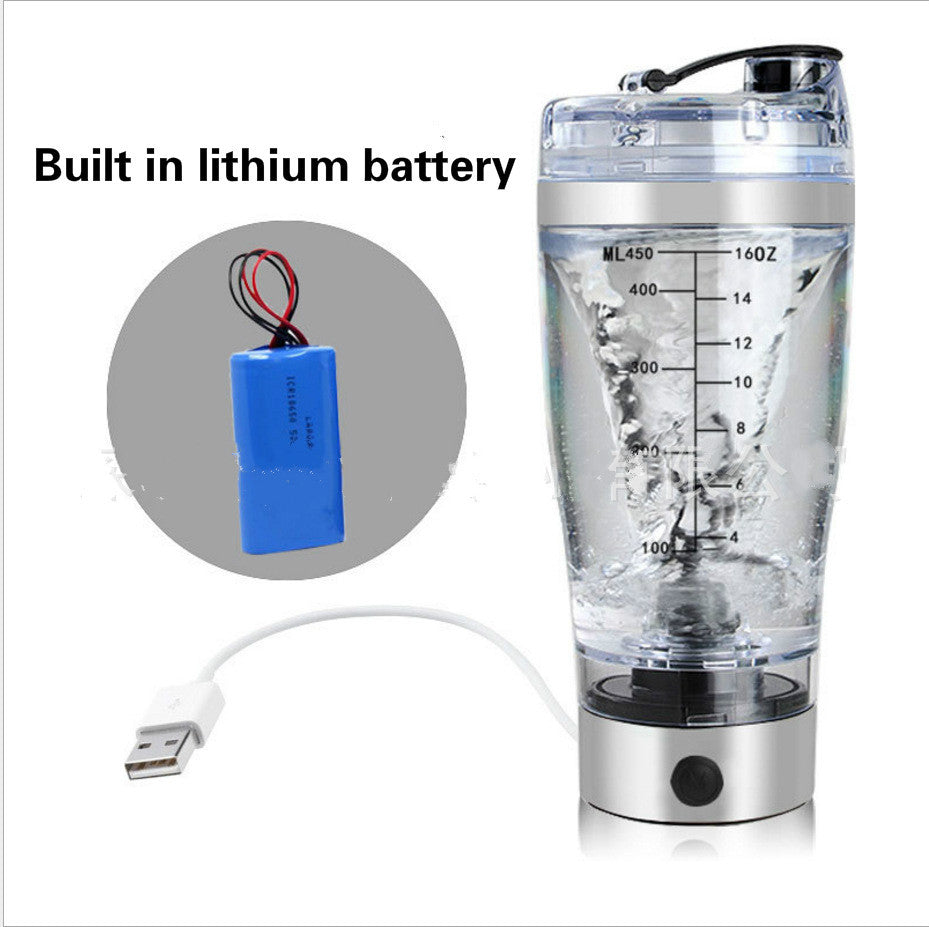 600ml battery plastic protein electric shaker