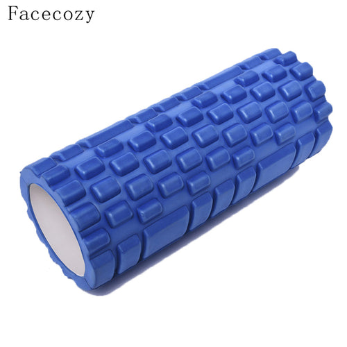 Facecozy Floating Point Yoga Pilates Sports Foam Roller Exercise Fitness Massage Tight Muscles EVA Equipment 33*14cm Yoga Roller